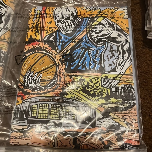 Los Angeles City Of Angels Basketball Team Skull T-Shirt Men XL W Lotas Style - Picture 14 of 16